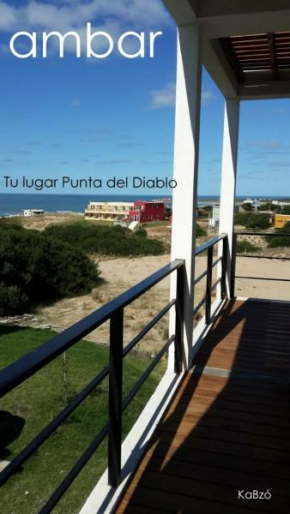 Casa Ambar, vista al mar, Punta del Diablo,Uruguay - solo se reserva con seña